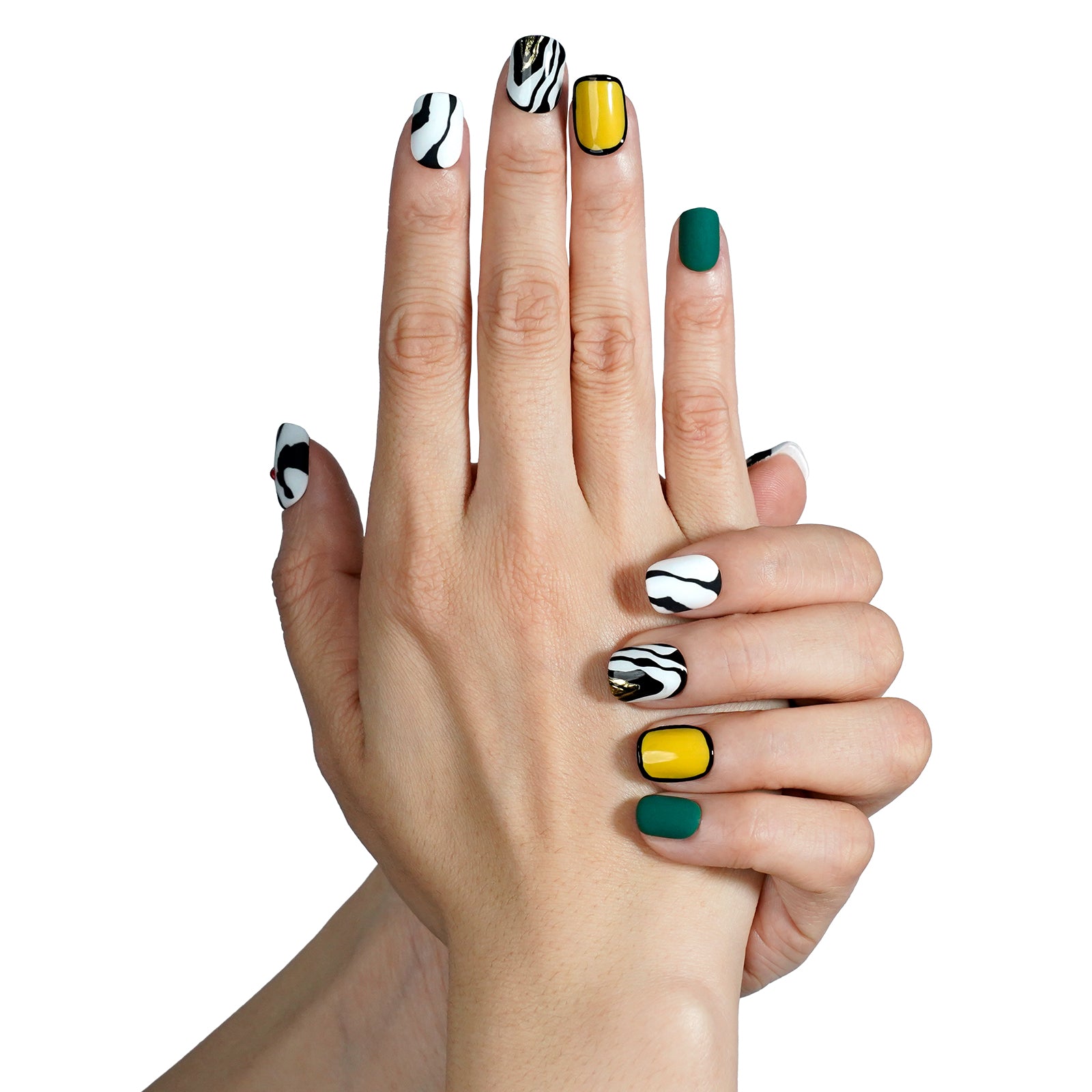 Siva Nail, Vivid Burst, Artistic Statement, Handmade Press on Nails