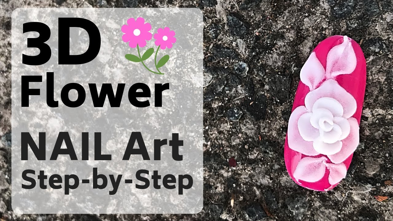 3D Flora Muse Handcrafted Floral Press‑On Nails | Siva Nail