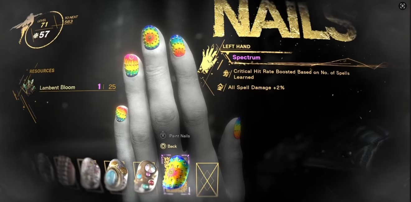 Siva Nail Spectrum Surge – Prismatic Jewel Handmade Press‑On Nails