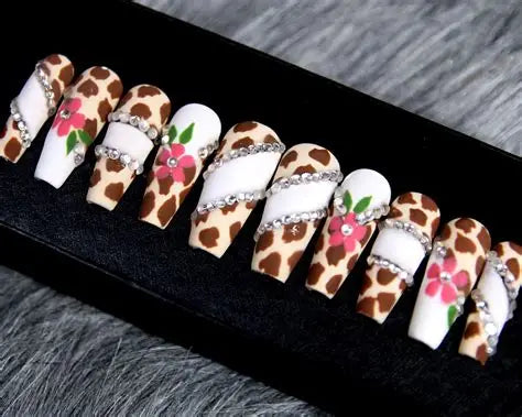 Wildspot Animal Print Press‑On Nails | Siva Nail