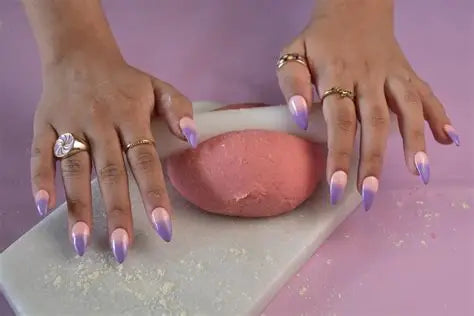 Emerald Flame Futuristic Luxe Press‑On Nails | Siva Nail