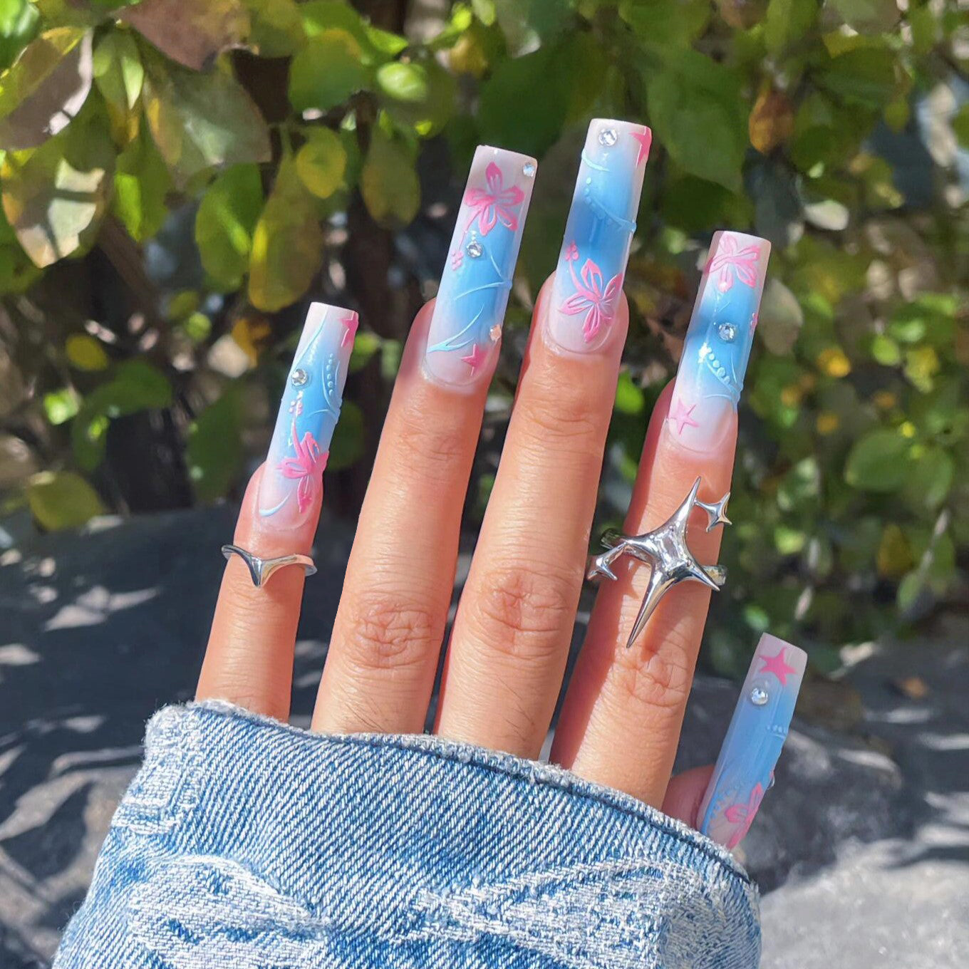 Siva Nail, Bundle 4 - Tropical Vibes Press on Nails