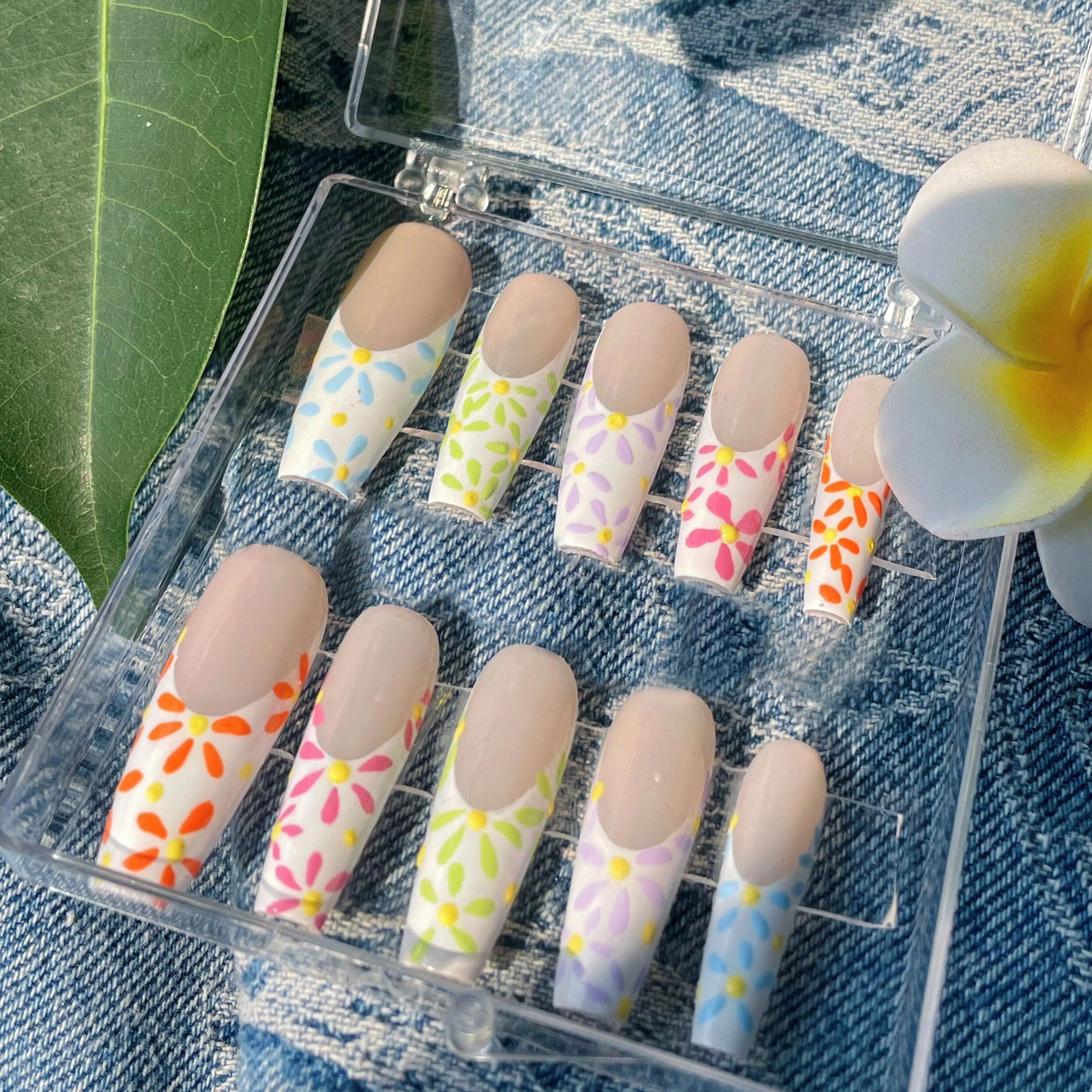 Siva Nail, Bundle 4 - Tropical Vibes Press on Nails