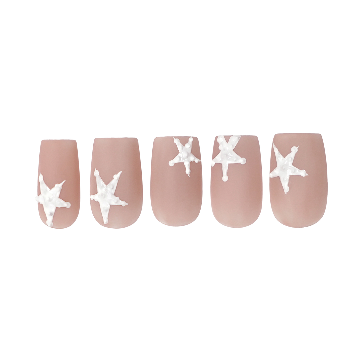 Siva Nail, Marine Starlight, Ocean Breeze, Handmade Press on Nails