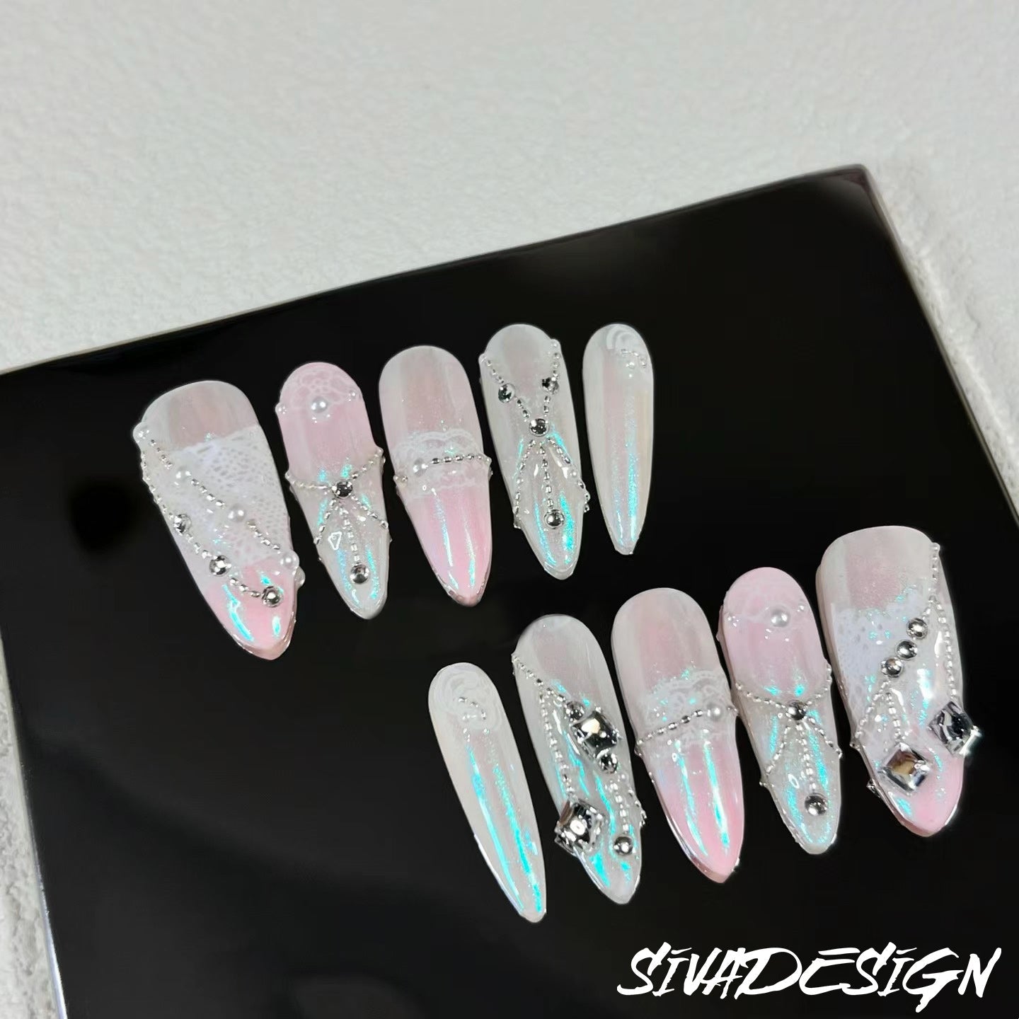 Siva Nail, Breeze, Elegant Press on Nails