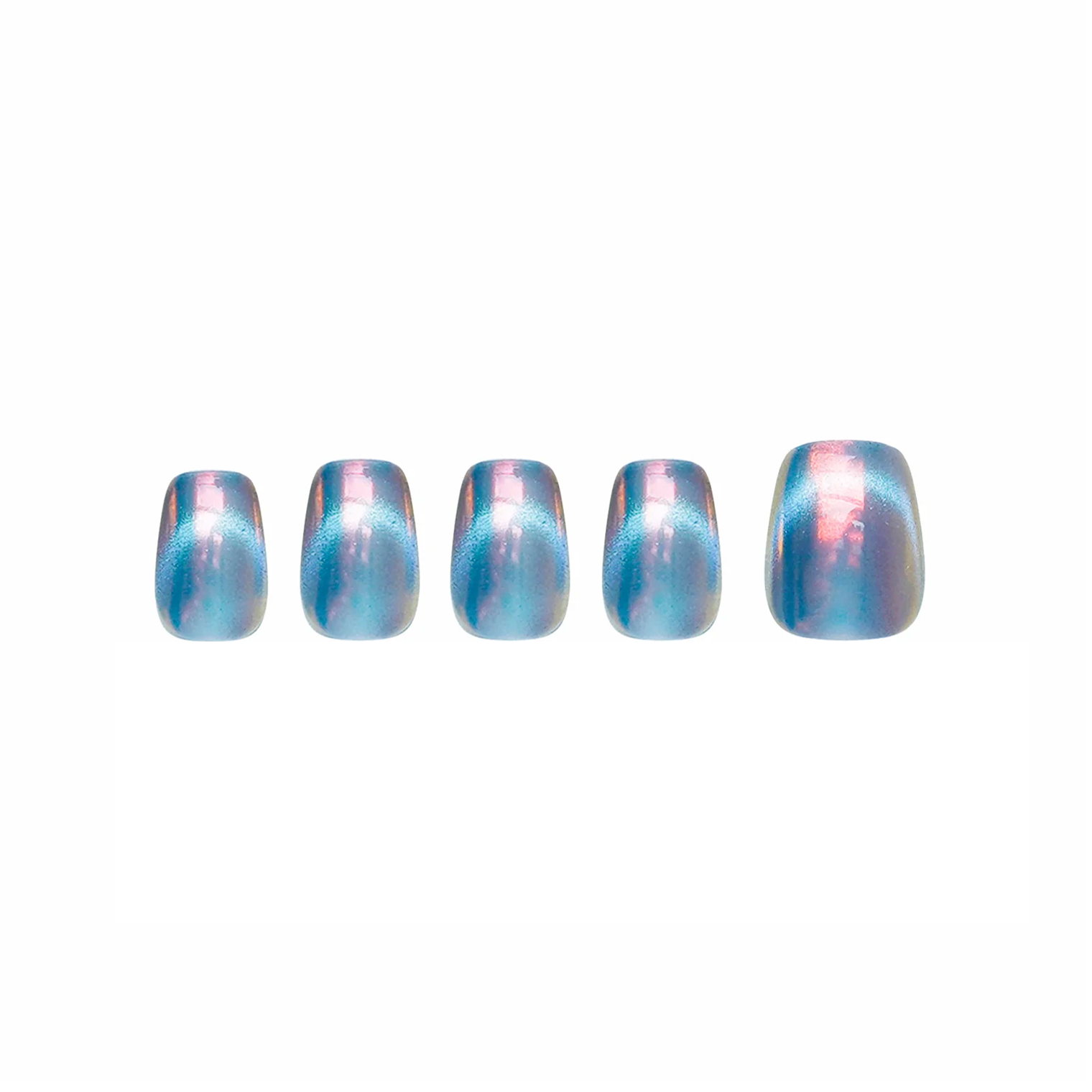 Siva Nail, Evening Glow, Elegant Aura, Handmade Press on Nails