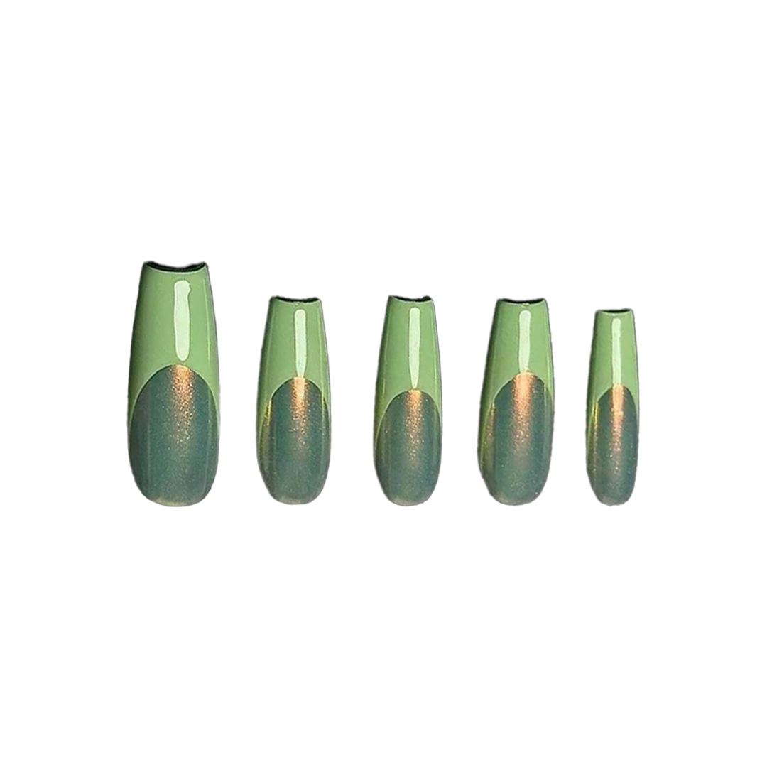 Siva Nail, Enchanted Meadow, Nature Style Handmade Press on Nails