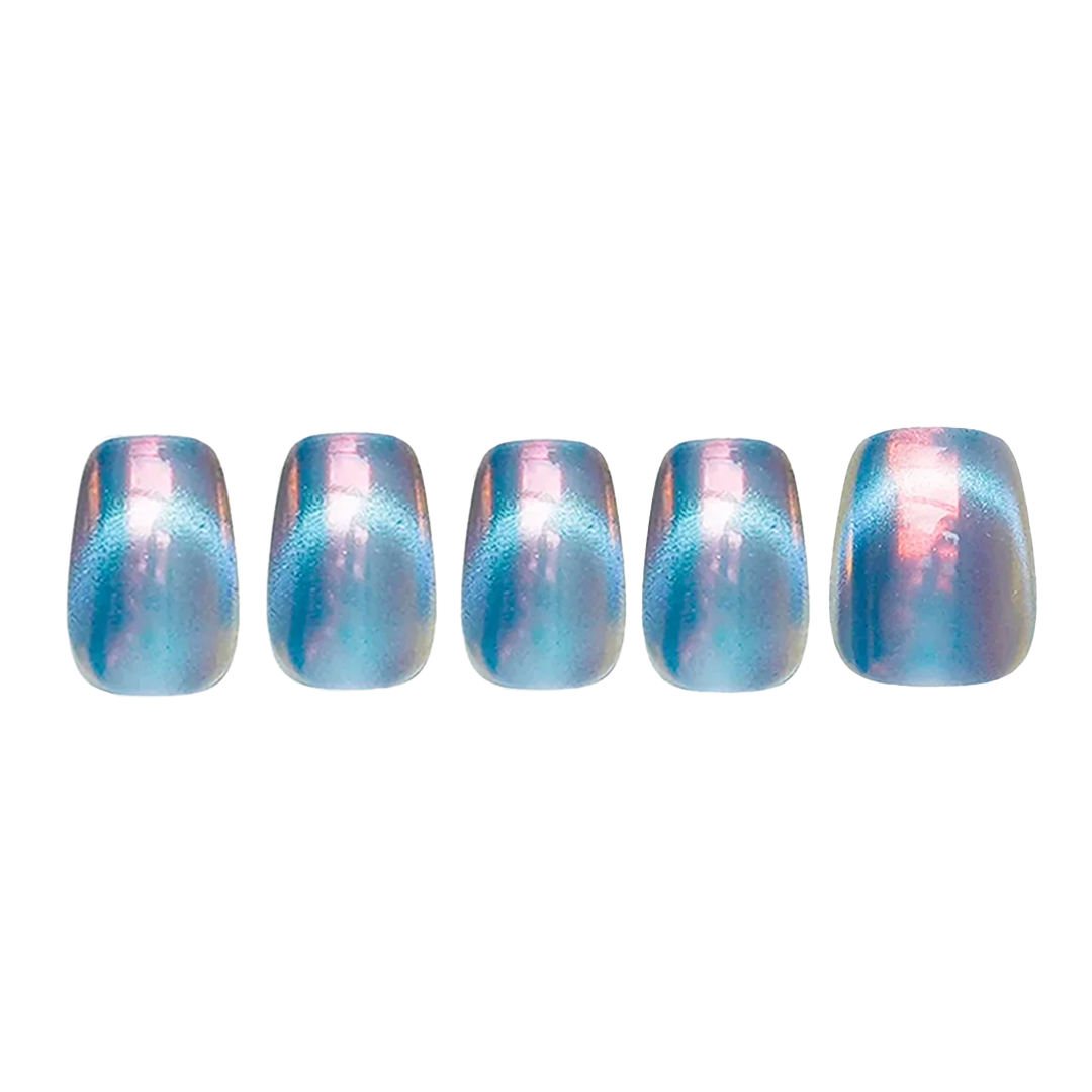 Siva Nail, Evening Glow, Elegant Aura, Handmade Press on Nails