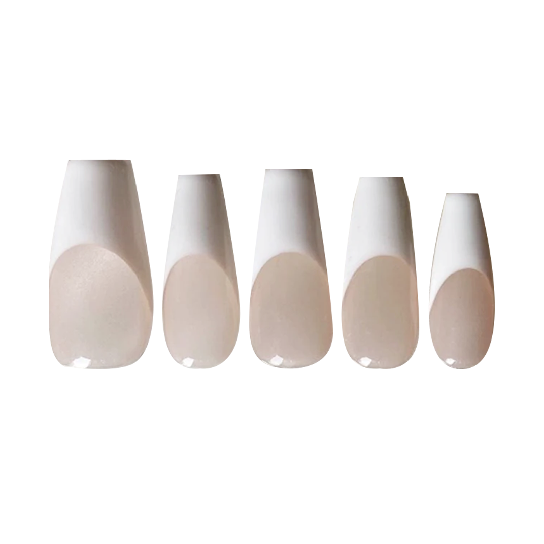 Siva Nail, Misty Blush, Minimalist Handmade Press on Nails