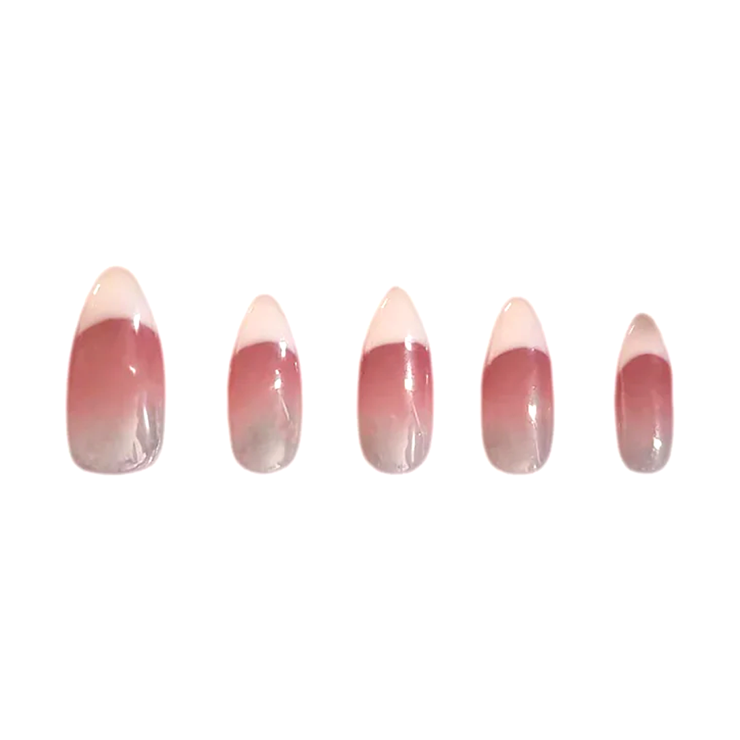 Siva Nail, Pocket Fudge, Subtle Ombre, Handmade Press on Nails