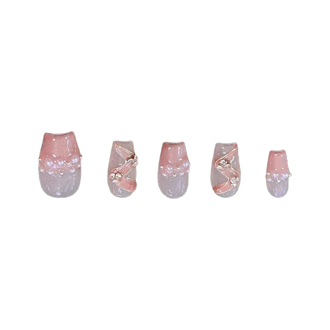 Siva Nail, Sunset Radiance, Classy Charm, Handmade Press on Nails