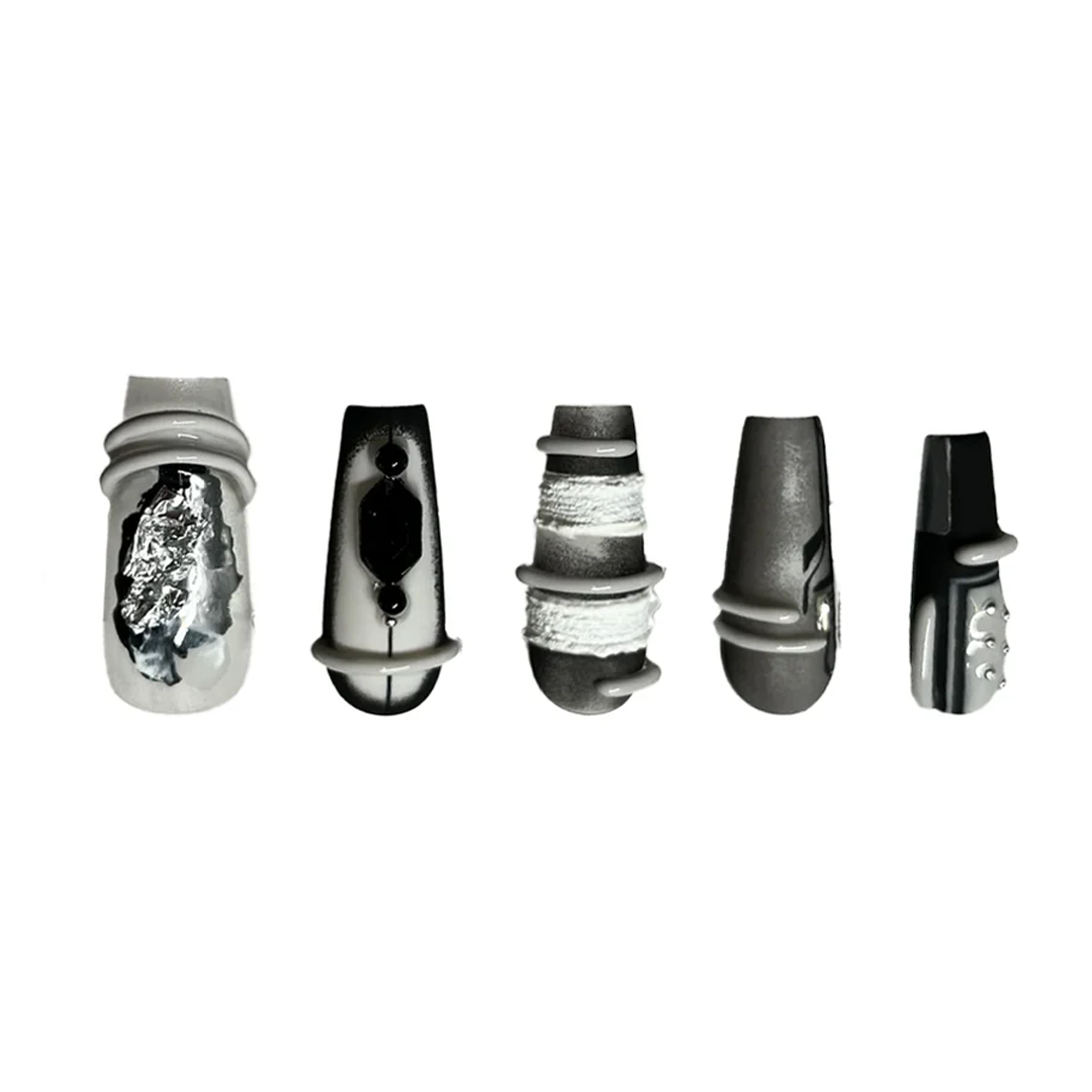 Siva Nail, Urban Mystique, Futuristischer Stil, handgemachte Nagelpresse