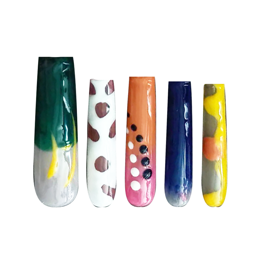 Siva Nail, Utopian Fantasy, Artistic Expression, Handmade Press on Nails