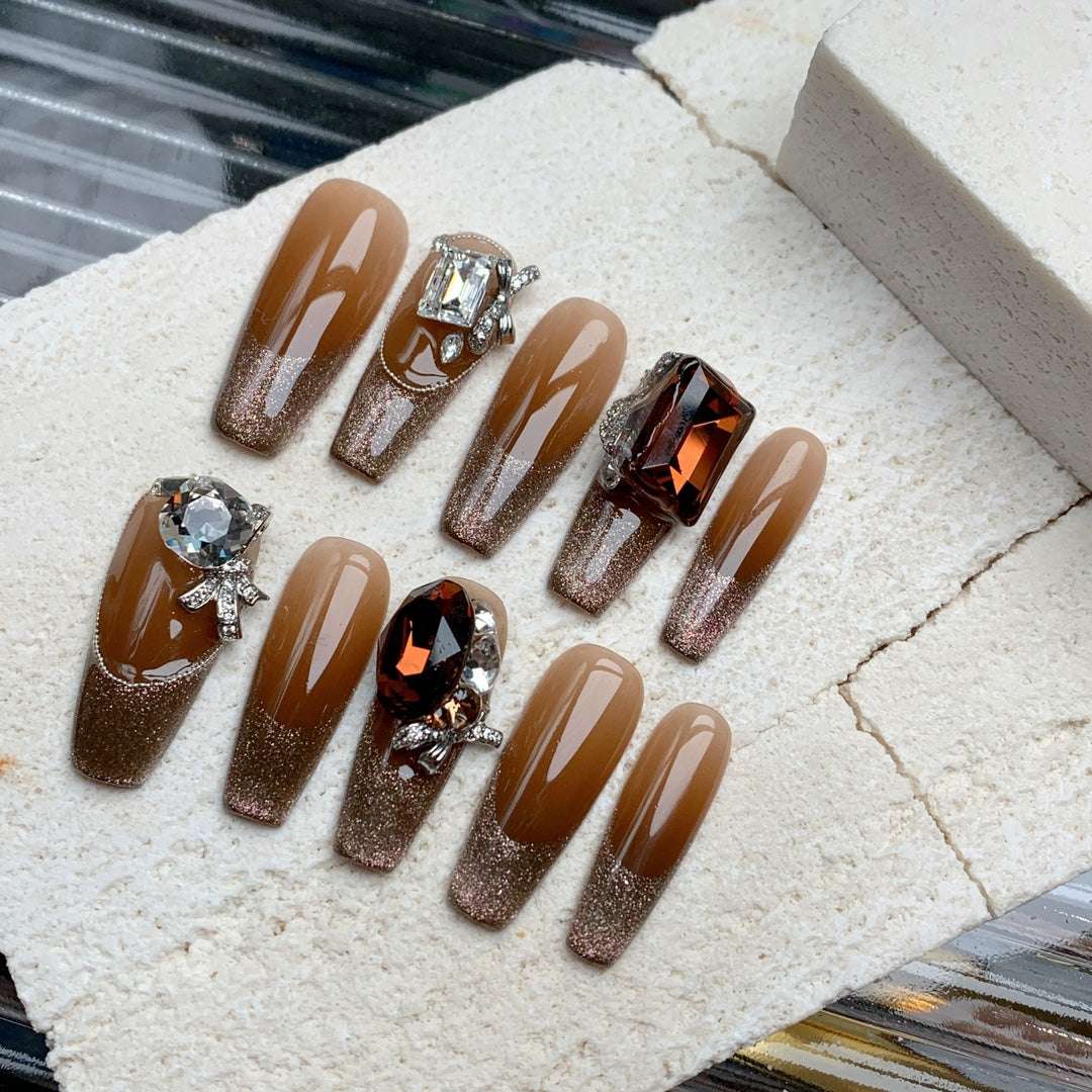 siva-nail-cocoa-glitz-glamorous-rhinestone-brown-acrylic-press-on-nails-cfd73fa018959ad029bc8061921081c7